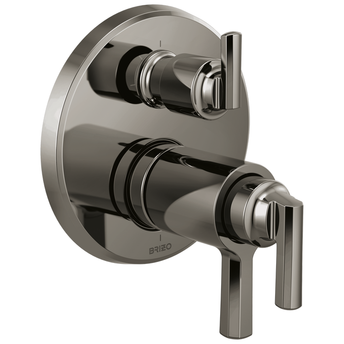 Brizo Levoir T75598 Tempassure Thermostatic Valve With Integrated 3-Function Diverter Trim