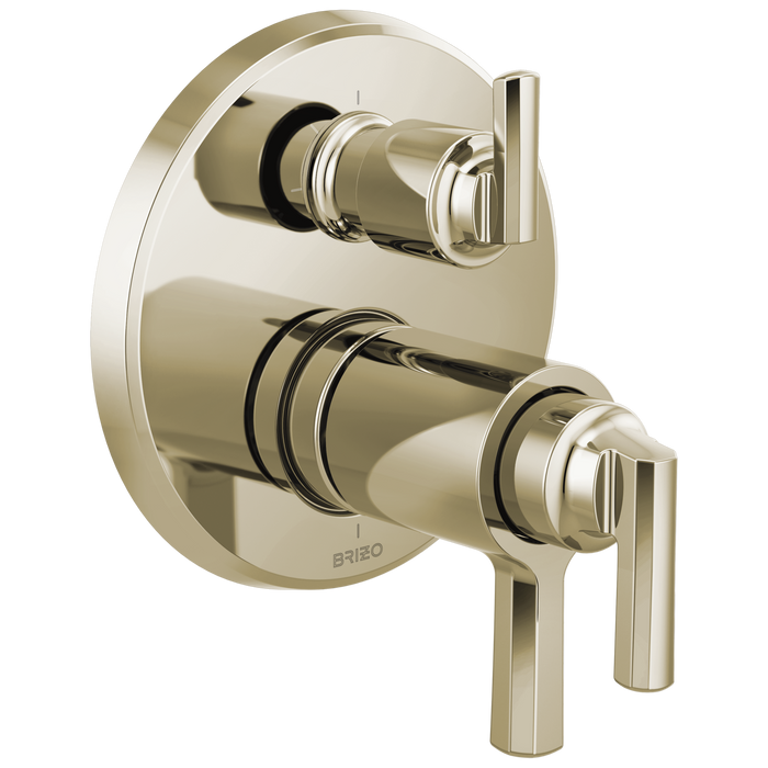 Brizo Levoir T75598 Tempassure Thermostatic Valve With Integrated 3-Function Diverter Trim