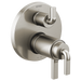 Brizo Litze T75635 TempAssure Thermostatic Valve with 6-Function Diverter Trim - Less Handles, luxe nickel - view 4