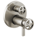 Brizo Litze T75635 TempAssure Thermostatic Valve with 6-Function Diverter Trim - Less Handles, luxe nickel - view 5