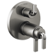 Brizo Litze T75635 TempAssure Thermostatic Valve with 6-Function Diverter Trim - Less Handles, luxe steel - view 4