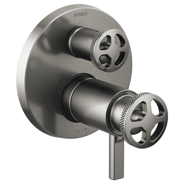 Brizo Litze T75635 TempAssure Thermostatic Valve with 6-Function Diverter Trim - Less Handles