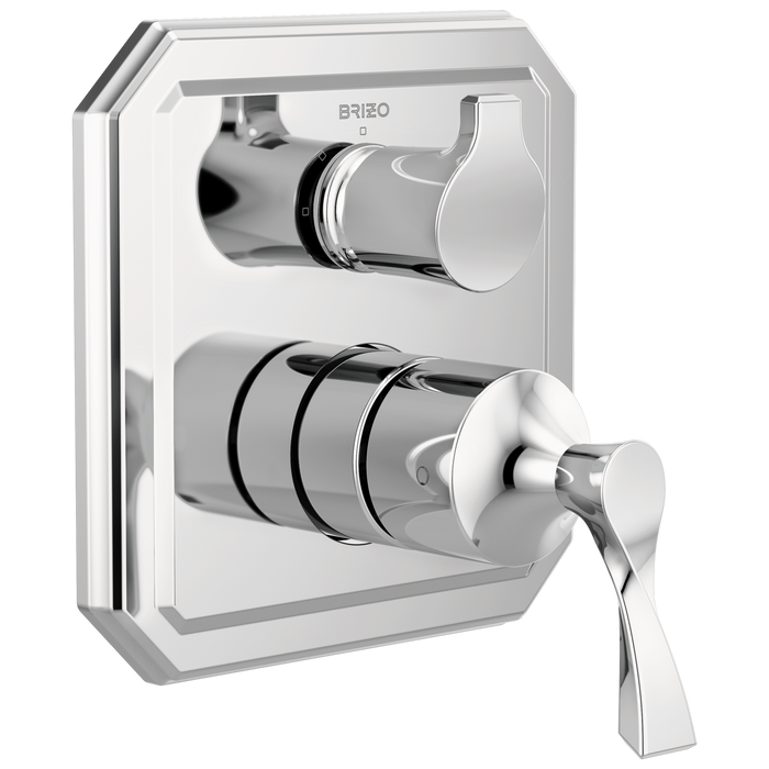 Brizo Virage T75P530 Pressure Balance Valve with Integrated 3-Function Diverter Trim
