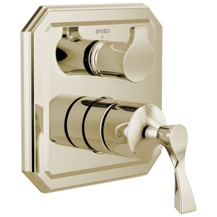 Brizo Virage T75P530 Pressure Balance Valve with Integrated 3-Function Diverter Trim