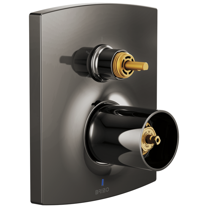 Brizo Kintsu T75P606 Pressure Balance Valve Trim with Integrated 6-Function Diverter Trim - Less Handles