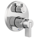 Brizo Litze T75P635 Pressure Balance Valve with Integrated 6-Function Diverter Trim - Less Handles, chrome - view 2