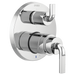 Brizo Litze T75P635 Pressure Balance Valve with Integrated 6-Function Diverter Trim - Less Handles, chrome - view 4