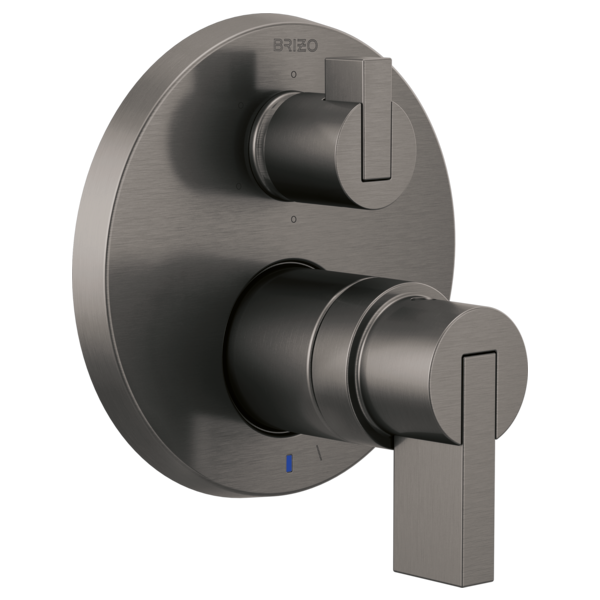 Brizo Litze T75P635 Pressure Balance Valve with Integrated 6-Function Diverter Trim - Less Handles, luxe steel
