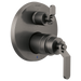 Brizo Litze T75P635 Pressure Balance Valve with Integrated 6-Function Diverter Trim - Less Handles, luxe steel - view 3