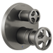 Brizo Litze T75P635 Pressure Balance Valve with Integrated 6-Function Diverter Trim - Less Handles, luxe steel - view 5