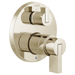Brizo Litze T75P635 Pressure Balance Valve with Integrated 6-Function Diverter Trim - Less Handles, polished nickel - view 2