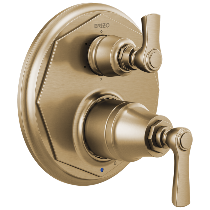 Brizo Rook T75P660 Pressure Balance Valve with Integrated 6-Function Diverter Trim