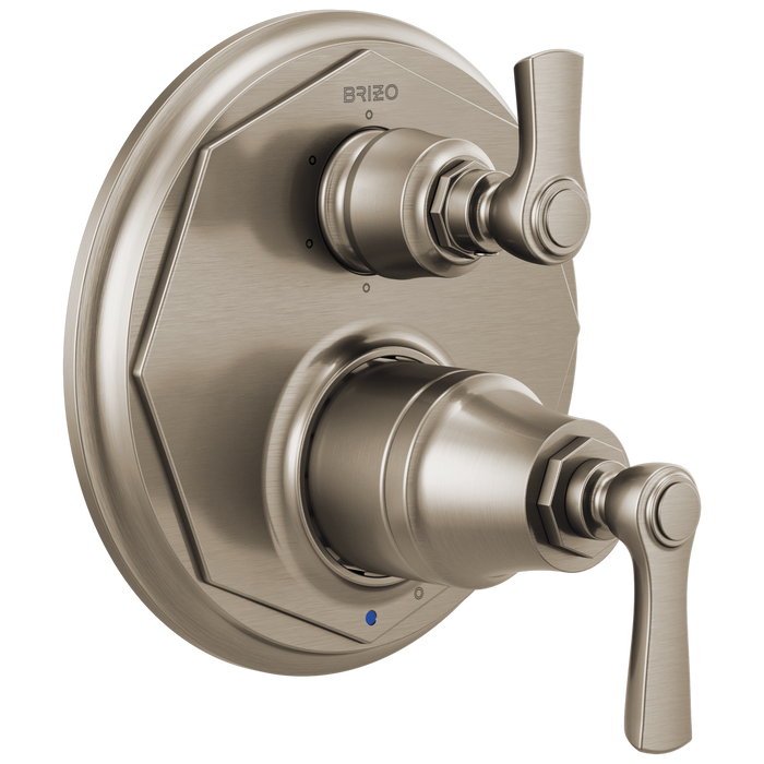 Brizo Rook T75P660 Pressure Balance Valve with Integrated 6-Function Diverter Trim
