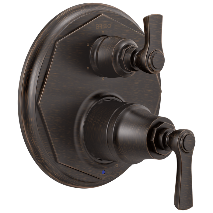 Brizo Rook T75P660 Pressure Balance Valve with Integrated 6-Function Diverter Trim