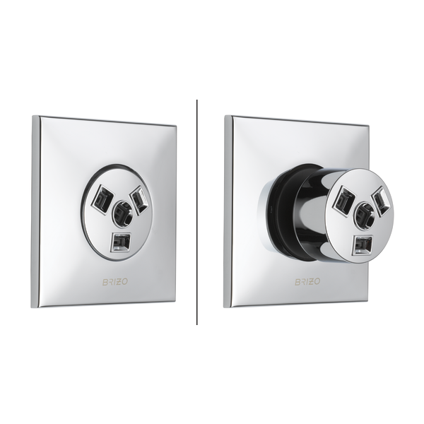 Brizo Essential Shower T84913 Hydrachoice Max Square Body Spray Trim