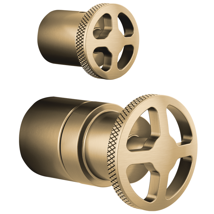 Brizo Litze HW75P32 Pressure Balance Valve with Integrated Diverter Trim Wheel Handle Kit
