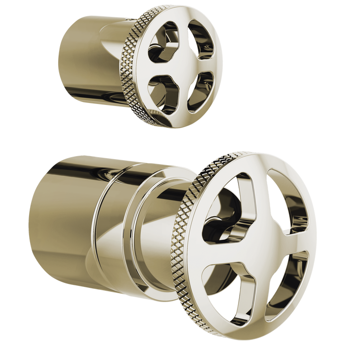 Brizo Litze HW75P32 Pressure Balance Valve with Integrated Diverter Trim Wheel Handle Kit