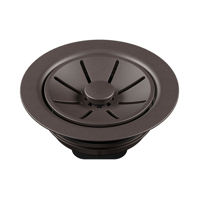 Essential Silgranit Color-Matched Disposal Flange Insert with Waste Scraper