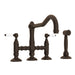 ROHL A1458WS Acqui® Bridge Kitchen Faucet With Side Spray