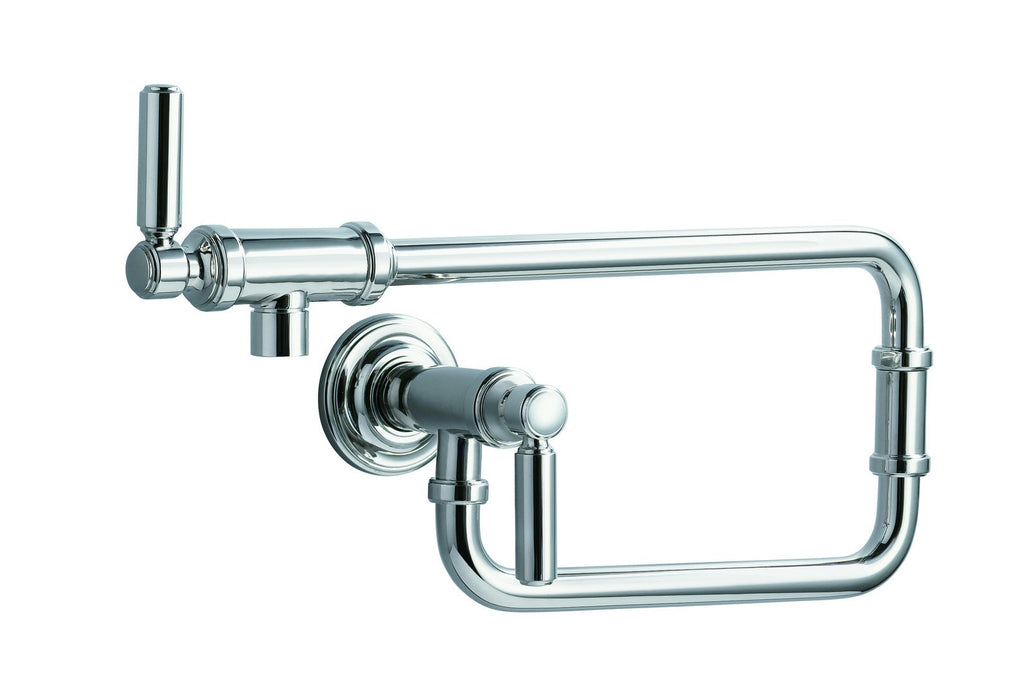 Kallista P23070-00-CP Quincy Wall-Mount Pot Filler