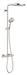 hansgrohe Raindance Select S Showerpipe 240 2-Jet, 2.5 GPM