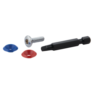 Commercial Instit Parts 060022A Handle Screws and Color Index Kit -Teck(R), default - view 2