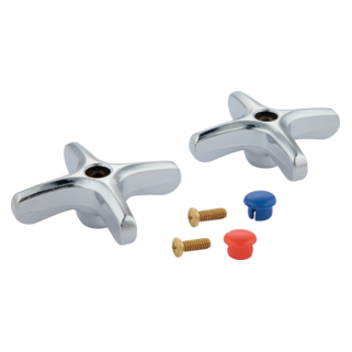 Commercial Instit Parts 060027A Single Cross Handle Kit - for Two Handle Faucet, default - view 2