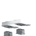 AXOR Universal SoftSquare Adapter Set