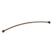tension curved shower rods