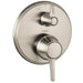 hansgrohe Ecostat Classic Pressure Balance Trim with Diverter, Round
