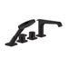AXOR Citterio E 4-Hole Thermostatic Roman Tub Set Trim with 1.75 GPM Handshower