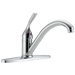 Delta 134 / 100 / 300 / 400 Series 100 Single Handle Kitchen Faucet, chrome