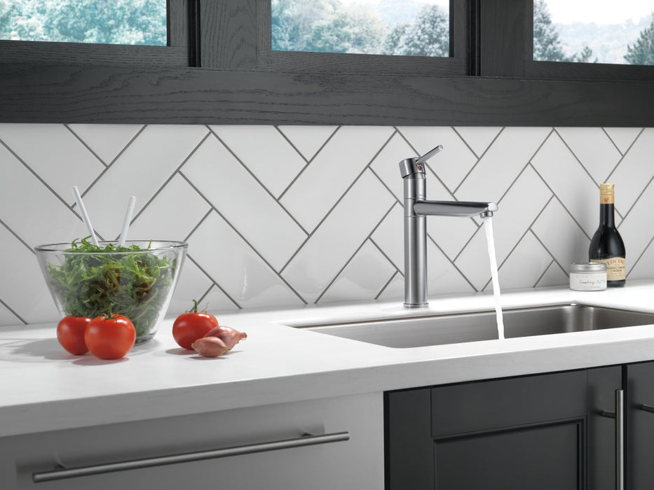 Delta Trinsic 1159LF Single Handle Kitchen Faucet