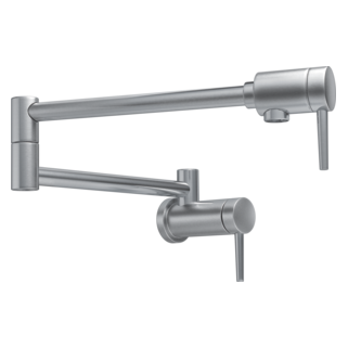 Delta 1165LF Contemporary Wall Mount Pot Filler, arctic stainless - view 2