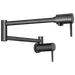 Delta 1165LF Contemporary Wall Mount Pot Filler, matte black