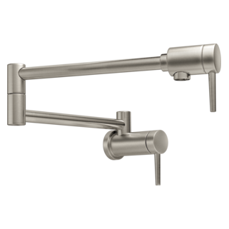 Delta 1165LF Contemporary Wall Mount Pot Filler, stainless - view 2
