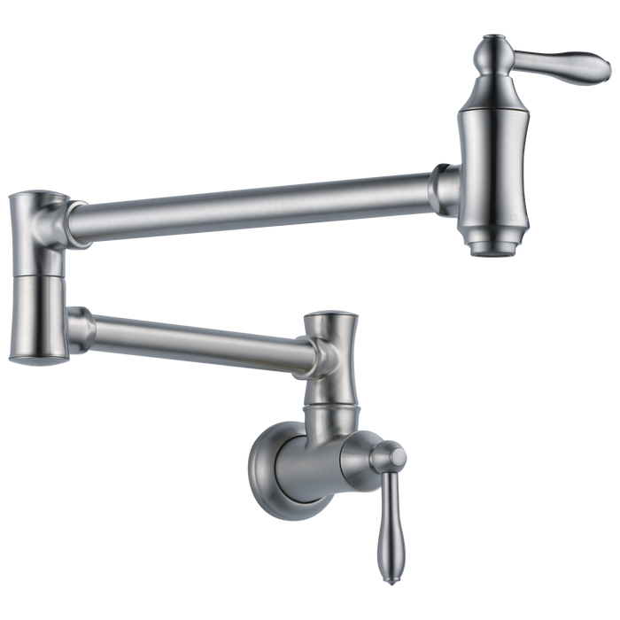 Delta 1177LF Traditional Wall Mount Pot Filler