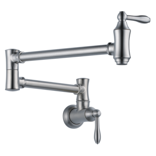 Delta 1177LF Traditional Wall Mount Pot Filler