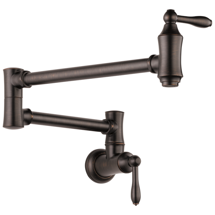Delta 1177LF Traditional Wall Mount Pot Filler