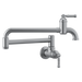 Delta Broderick 1190LFL Wall Mount Pot Filler, arctic stainless - view 2