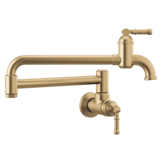 Delta Broderick 1190LFL Wall Mount Pot Filler, champagne bronze - view 2