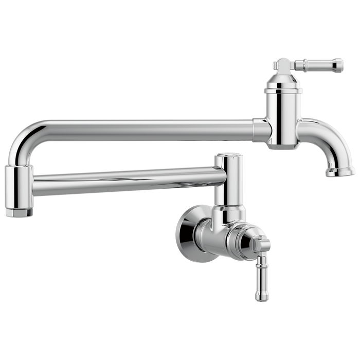 Delta Broderick 1190LFL Wall Mount Pot Filler, chrome