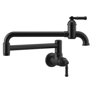 Delta Broderick 1190LFL Wall Mount Pot Filler, matte black - view 2