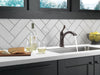 Delta Linden 1353 Single Handle Kitchen Faucet, venetian bronze - view 4
