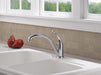 Delta Collins 141 Single Handle Kitchen Faucet, chrome - view 2
