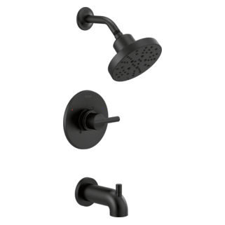Delta Nicoli 144749 Monitor 14 Series Tub and Shower with SureDock Hand Shower, matte black - view 2