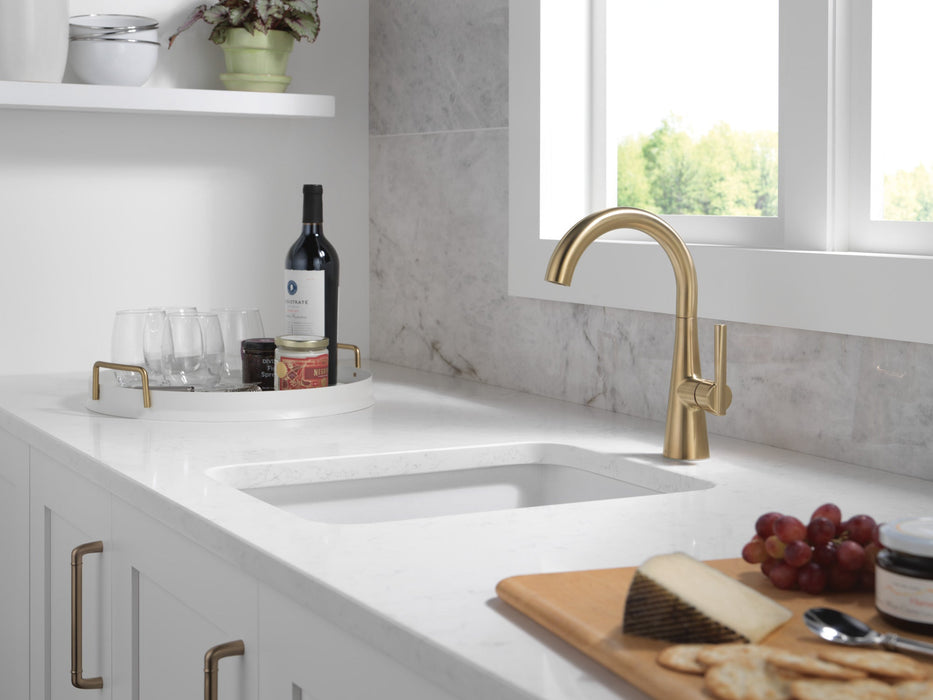 Delta 14882LF Single Handle Bar Prep Faucet, champagne bronze - view 4