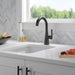 Delta 14882LF Single Handle Bar Prep Faucet, matte black - view 4