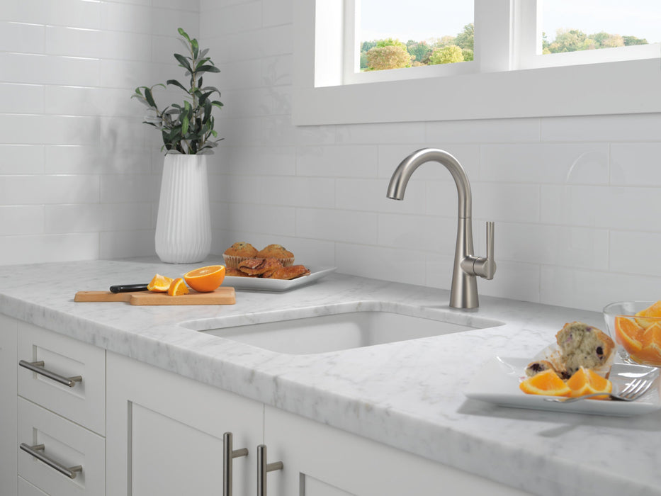 Delta 14882LF Single Handle Bar Prep Faucet, spotshield stainless - view 4