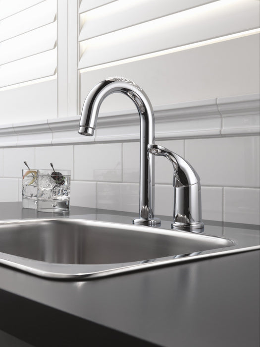 Delta 134 / 100 / 300 / 400 Series 1903 Single Handle Bar / Prep Faucet